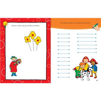 Je m'amuse avec Caillou - Cahier d'activités et d'autocollants