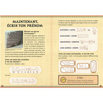 Ecris comme un Egyptien