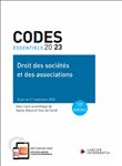Code essentiel Droit des sociétés et des associations 2023 - À jour au 1er septembre 2023