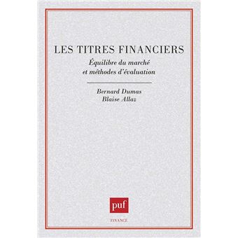Les titres financiers