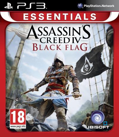 Pochette avant du jeu Assassin's Creed IV Black Flag Essentials PS3