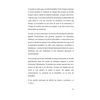 Le mystère de la Kundalini