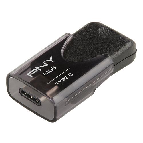 Clé USB 3.1 Type-C PNY Elite 64 Go Noire