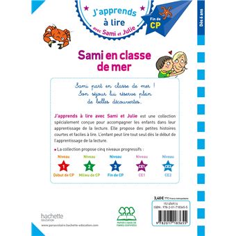 Sami et Julie CP Niveau 3 Sami et Julie en classe de mer
