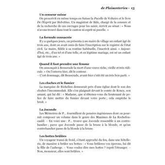 Des milliers de plaisanteries