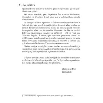 Des milliers de plaisanteries