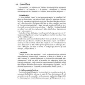 Des milliers de plaisanteries