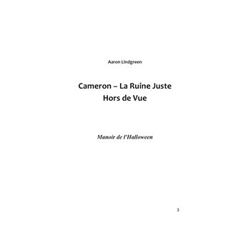 Cameron - La Ruine Juste Hors de Vue