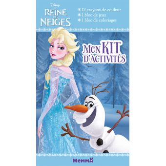 Disney la Reine des Neiges 2 – Mon kit d'activités – Kit d'activités et  coloriage – Dès 5 ans, Collectif