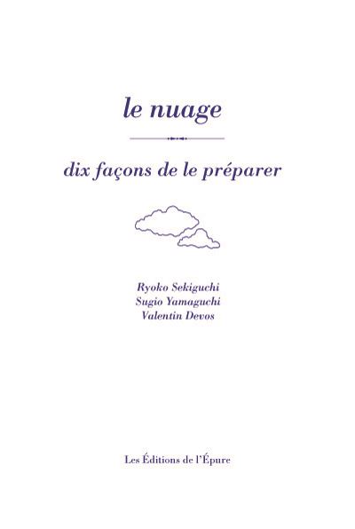 Le nuage, dix façons de le préparer