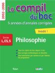 Compil du Bac Philosophie série L S ES