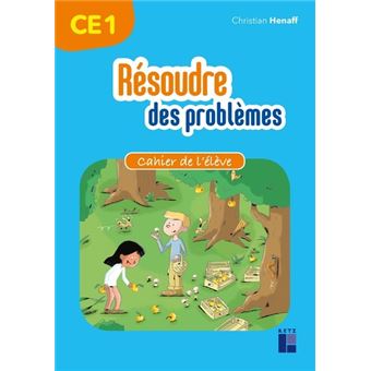 Résoudre des problèmes CE1 Cycle 2 Cahier d'exercices Workbook Cahier de l'élève - broché ...