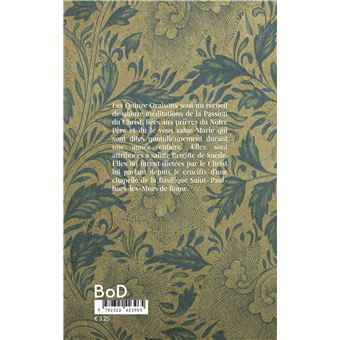 Les oraisons de sainte Brigitte de Suède