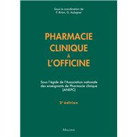 Pharmacie clinique a l'officine