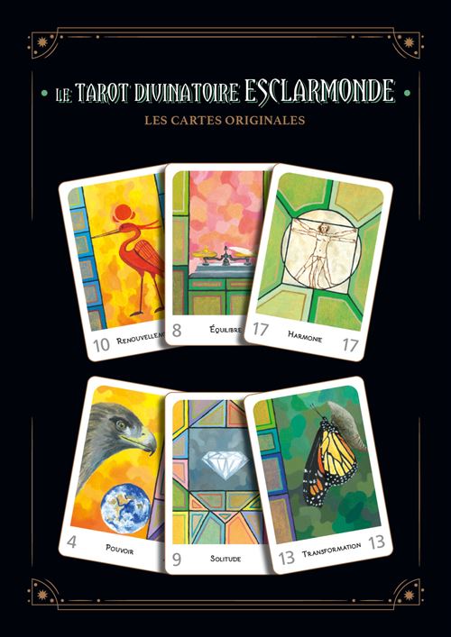 Tarot divinatoire Esclarmonde - Coffret - Les 22 arcanes majeurs & la  notice - Coffret - Colette Lougarre, Gérard Lougarre, Livre tous les livres  à la Fnac