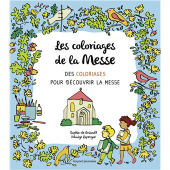 Les Coloriages De La Messe Activite Coloriage Broche Edwige Lapergue Sophie De Brisoult Achat Livre Fnac