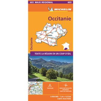 Carte Régional Occitanie