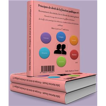 Principes du droit de la fonction publique