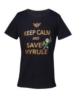 Tee-Shirt Zelda Keep Calm And Save Hyrule Homme Taille 158/164