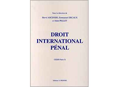 Droit international pénal