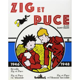 Puzzle Zig Et Puce Saint Ogan 250 Pièces - Boîte Carton Années 50 - Vintage