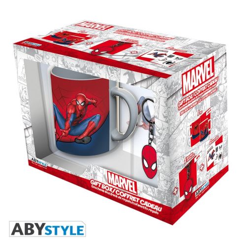 Coffret Cadeau Abystyle Marvel Spider Man Mug Avec Porte Cles Et Mini Stickers Autre Produit Derive Achat Prix Fnac