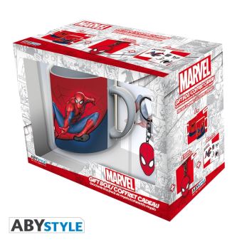 hop Okkernoot Het strand Coffret cadeau ABYstyle Marvel Spider-Man Mug avec Porte-clés et mini  stickers - Tasse et Mugs - Achat & prix | fnac
