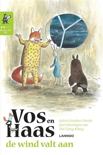Ik leer lezen met Vos en Haas - Ik lees als Uil - de wind valt aan