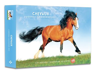 L'Agenda-calendrier Chevaux 2021