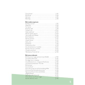 Bols pour toute l'année. Du petit déjeuner au dîner