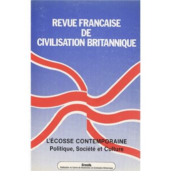 Revue française de civilisation britanique vol IX / mai 1997