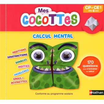Calcul mental CP-CE1 - Mes cocottes