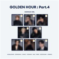 ATEEZ 13° Mini Album GOLDEN HOUR : PART 4 | Versione A Con Photocard E Poster