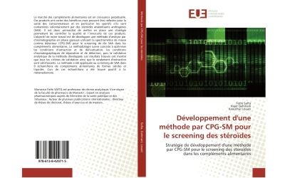Developpement d'une methode par CPG-SM pour le screening des steroïdes
