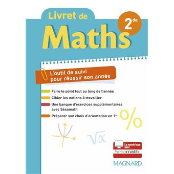 Maths 2de (2022) - Livret