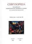 Chrysopoeia - tome 3 - fasc. 2. Avril/Juin 1989
