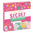 Mon coffret secret - Kit avec accessoires papeterie girly