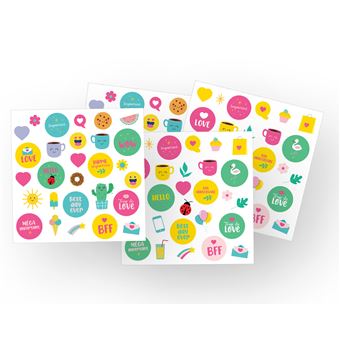 Mon coffret secret - Kit avec accessoires papeterie girly