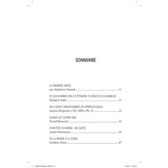 Le courage de parler en public