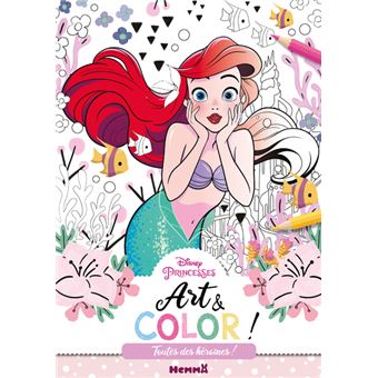 Disney Princesses - Art & Color ! - Toutes des héroïnes !
