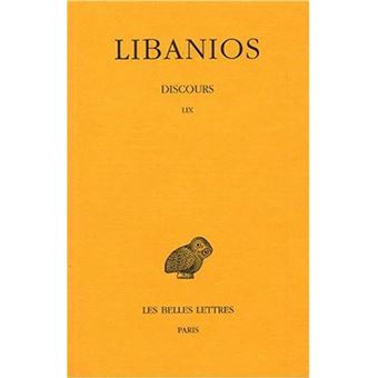 Discours. Tome IV : Discours LIX