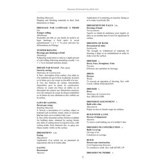 Nouveau Dictionnaire du Génie Civil