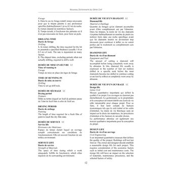 Nouveau Dictionnaire du Génie Civil