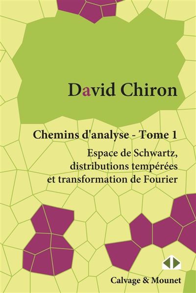 Chemins d'Analyse - David Chiron - broché