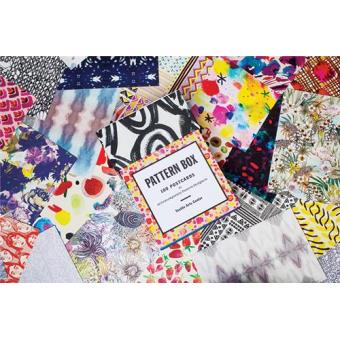 Pattern box, 100 postcards