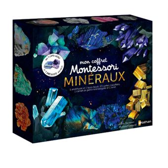 Mon Coffret Montessori Mineraux Avec Accessoires Boite Ou Accessoire Eve Herrmann Marlene Normand Achat Livre Fnac