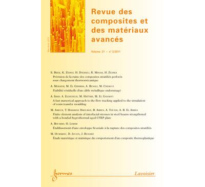 Revue des composites et des materiaux avances volume 21 n 2