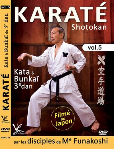 Karaté Shotokan, Volume 5 : Kata & Bunkai 3ème dan - DVD