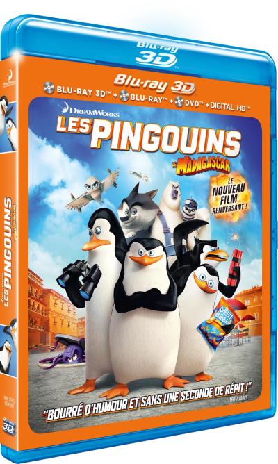 Les Pingouins de Madagascar Combo Blu-ray + DVD
