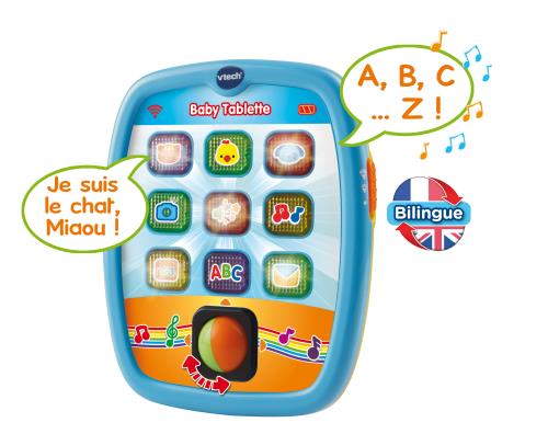 Vtech Baby Tablette (bilingue) - Tablettes educatives - Achat & prix